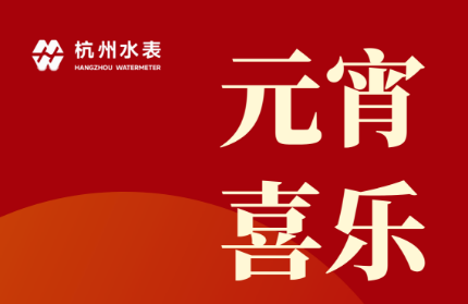 元宵｜杭州水表恭祝大家元宵喜乐，好梦皆圆！