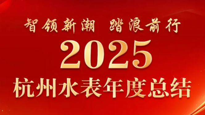 智领新潮｜2025杭州水表年度总结