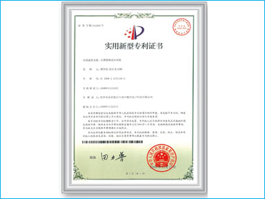 自有知识产权又添新证书
